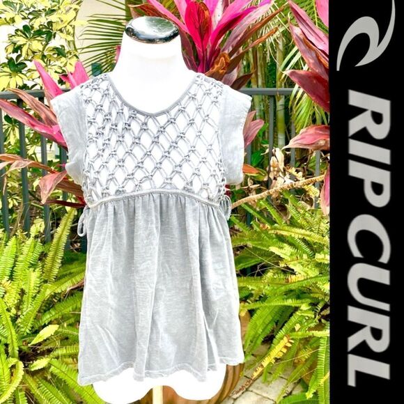 Rip Curl Open Knit Tee - Picture 1 of 7